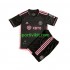 Completo da calcio Bambini Inter Miami 2023 Maglia Seconda Manica Corta
