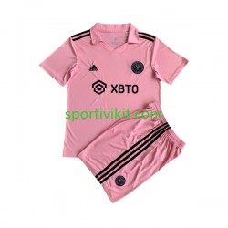 Completo da calcio Bambini Inter Miami 2023 Maglia Prima Manica Corta