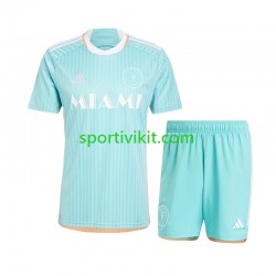 Completo da calcio Bambini Inter Miami Maglia Terza 2024-2025 Manica Corta