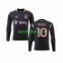 Inter Miami Lionel Messi 10 Uomo Maglia Seconda 2023-2024 Manica Lunga