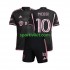 Completo da calcio Bambini Inter Miami Lionel Messi 10 2023 Maglia Seconda Manica Corta