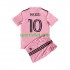 Completo da calcio Bambini Inter Miami Lionel Messi 10 2023 Maglia Prima Manica Corta