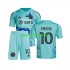 Completo da calcio Bambini Inter Miami Lionel Messi 10 Special Maglia Prima 2023-2024 Manica Corta