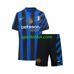 Completo da calcio Bambini Inter Milan Maglia Prima 2024-2025 Manica Corta