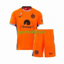 Completo da calcio Bambini Inter Milan Maglia Terza 2023-2024 Manica Corta