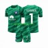 Completo da calcio Bambini Inter Milan Portiere Sommer 1 Maglia Seconda 2023-2024 Manica Corta