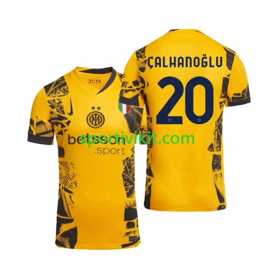 Inter Milan Hakan Calhanoglu 20 Uomo Maglia Terza 2024-2025 Manica Corta