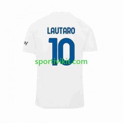 Inter Milan Lautaro Martinez 10 Uomo Maglia Seconda 2023-2024 Manica Corta