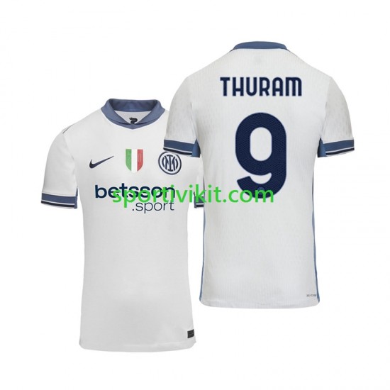 Inter Milan Marcus Thuram 9 Uomo Maglia Seconda 2024-2025 Manica Corta Inter Milan Marcus Thuram 9 Uomo Maglia Seconda 2024-2025 Manica Corta