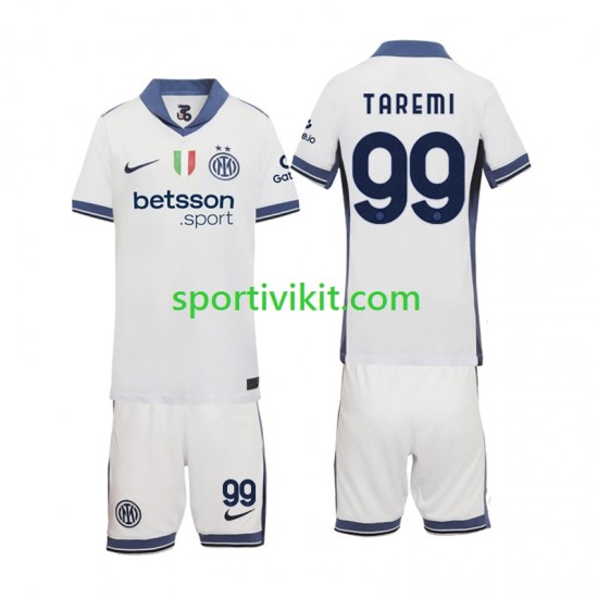 Completo da calcio Bambini Inter Milan Mehdi Taremi 99 Maglia Seconda 2024-2025 Manica Corta Completo da calcio Bambini Inter Milan Mehdi Taremi 99 Maglia Seconda 2024-2025 Manica Corta