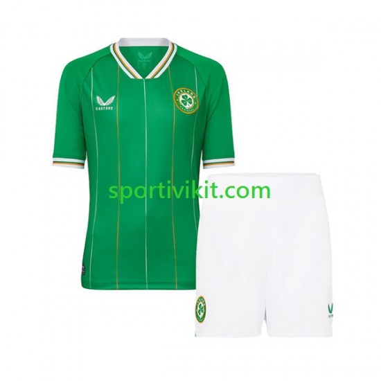Completo da calcio Bambini Irlanda 2023 Maglia Prima Manica Corta