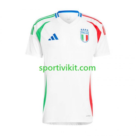 Italia Uomo Maglia Seconda Euro 2024 Manica Corta