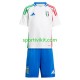Completo da calcio Bambini Italia Maglia Seconda Euro 2024 Manica Corta