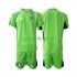 Completo da calcio Bambini Italia Portiere 2023 Maglia Prima Manica Corta