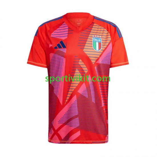 Italia Portiere Uomo Maglia Prima Euro 2024 Manica Corta Italia Portiere Uomo Maglia Prima Euro 2024 Manica Corta