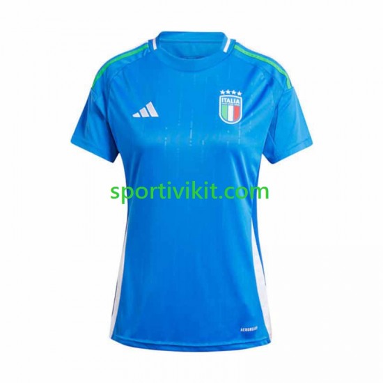 Italia Donna Maglia Prima Euro 2024 Manica Corta