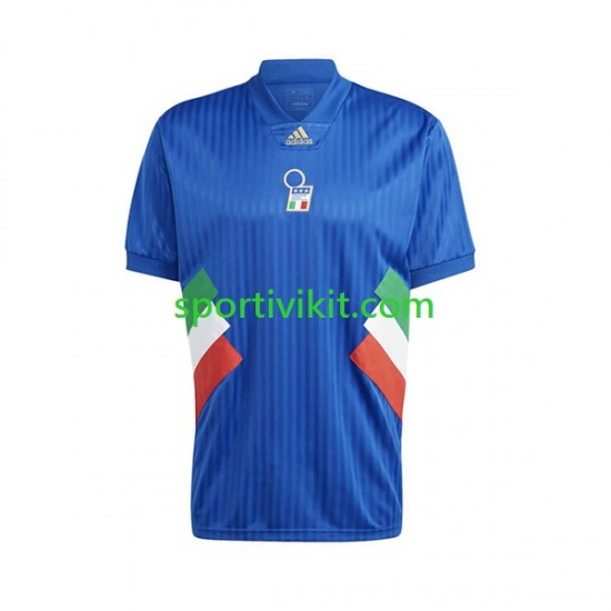 Italia Icon Retro Uomo Maglia Prima 2022-2023 Manica Corta