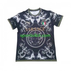 Italia Versace Nero Uomo Maglia 2023-2024 Manica Corta
