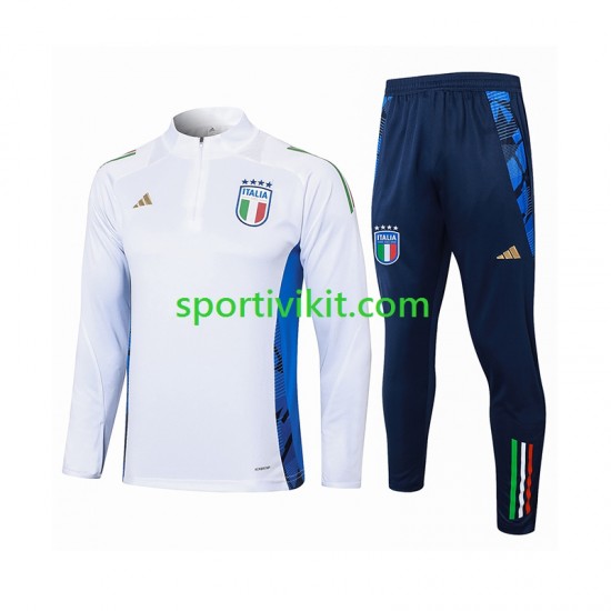 Italia Bianco Completo da allenamento 2024