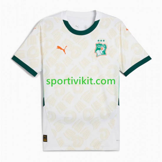 Costa d'Avorio Uomo Maglia Seconda 2025 Manica Corta