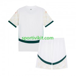 Completo da calcio Bambini Costa d'Avorio Maglia Seconda 2025 Manica Corta