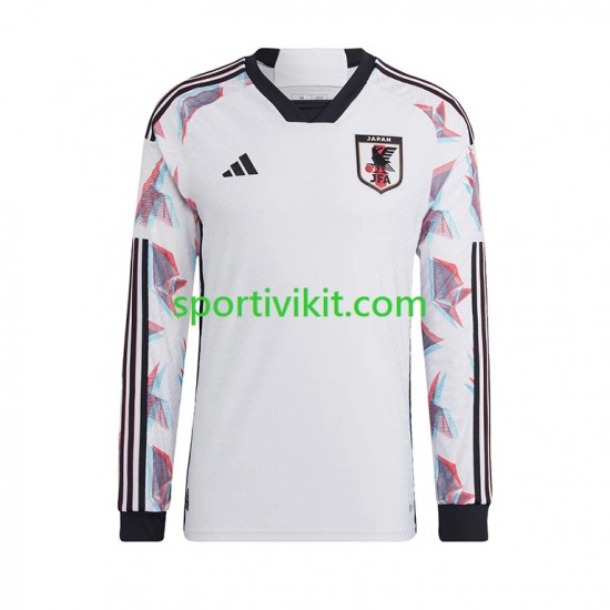 Giappone Uomo Maglia Seconda Coppa del Mondo 2022 Manica Lunga