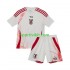Completo da calcio Bambini Giappone Maglia Seconda 2024 Manica Corta