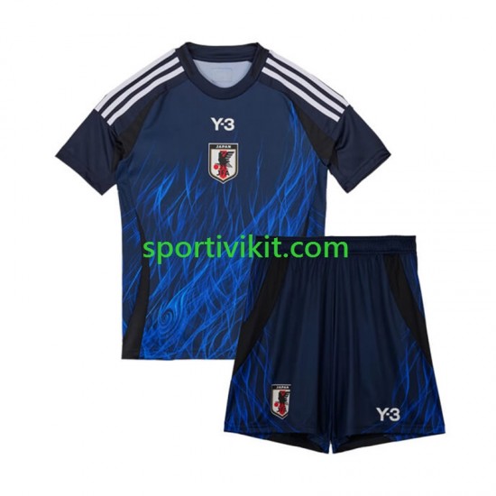 Completo da calcio Bambini Giappone Maglia Prima 2024 Manica Corta Completo da calcio Bambini Giappone Maglia Prima 2024 Manica Corta