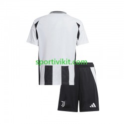 Completo da calcio Bambini Juventus Maglia Prima 2024-2025 Manica Corta