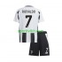 Completo da calcio Bambini Juventus Cristiano Ronaldo 7 Maglia Prima 2024-2025 Manica Corta