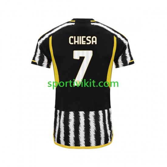 Juventus Federico Chiesa 7 Uomo Maglia Prima 2023-2024 Manica Corta