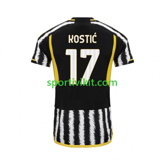Juventus Filip Kostic 17 Uomo Maglia Prima 2023-2024 Manica Corta