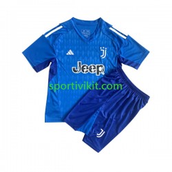 Completo da calcio Bambini Juventus Portiere Maglia Prima 2023-2024 Manica Corta