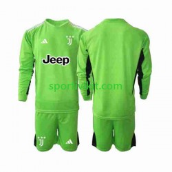 Completo da calcio Bambini Juventus Portiere Maglia Terza 2023-2024 Manica Lunga