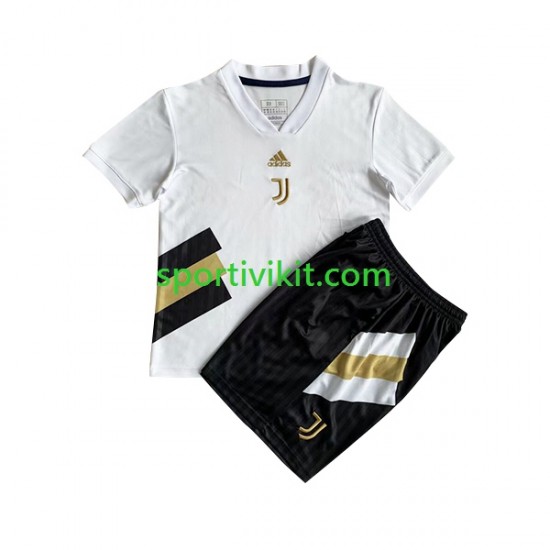 Completo da calcio Bambini Juventus Icon Retro Maglia Prima 2022-2023 Manica Corta