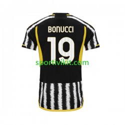 Juventus Leonardo Bonucci 19 Uomo Maglia Prima 2023-2024 Manica Corta