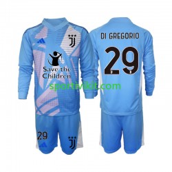 Completo da calcio Bambini Juventus Portiere Michele Di Gregorio 29 Maglia Quarto 2024-2025 Manica Lunga