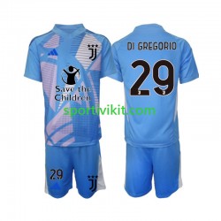Completo da calcio Bambini Juventus Portiere Michele Di Gregorio 29 Maglia Quarto 2024-2025 Manica Corta
