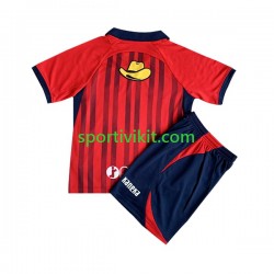 Completo da calcio Bambini Kashima Antlers 2023 Maglia Prima Manica Corta