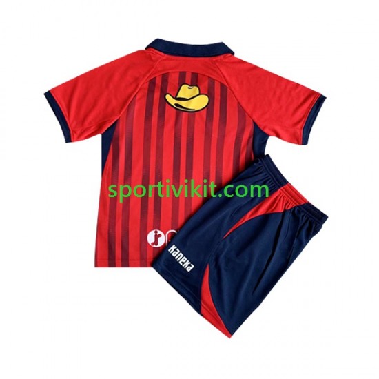 Completo da calcio Bambini Kashima Antlers 2023 Maglia Prima Manica Corta