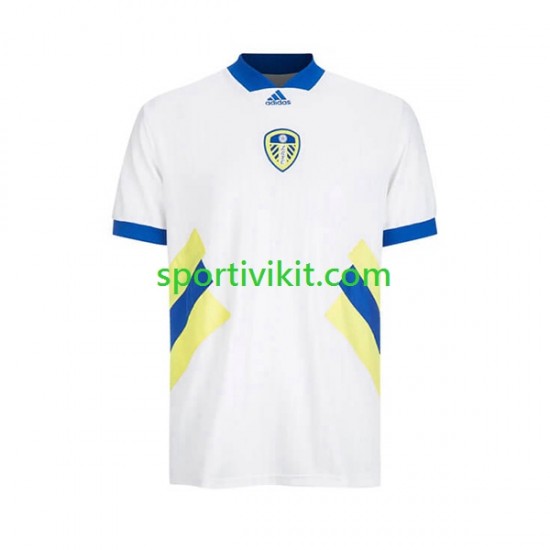 Leeds United Icon Retro Uomo Maglia Prima 2022-2023 Manica Corta