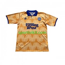 Leeds United Retro 1991-1992 Uomo Maglia Seconda Manica Corta