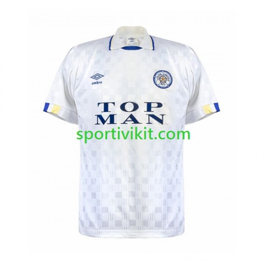 Leeds United Retro 1989-1990 Uomo Maglia Prima Manica Corta Leeds United Retro 1989-1990 Uomo Maglia Prima Manica Corta