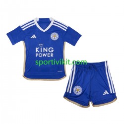 Completo da calcio Bambini Leicester City Maglia Prima 2023-2024 Manica Corta