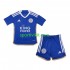 Completo da calcio Bambini Leicester City Maglia Prima 2023-2024 Manica Corta