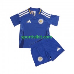Completo da calcio Bambini Leicester City Maglia Prima 2024-2025 Manica Corta
