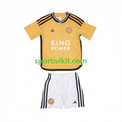 Completo da calcio Bambini Leicester City Maglia Terza 2023-2024 Manica Corta