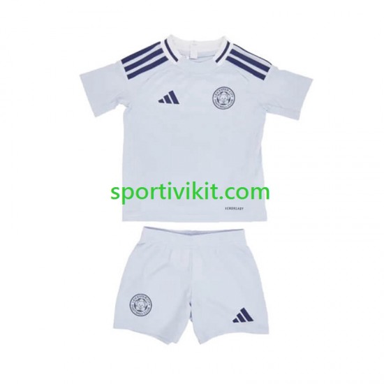Completo da calcio Bambini Leicester City Maglia Terza 2024-2025 Manica Corta Completo da calcio Bambini Leicester City Maglia Terza 2024-2025 Manica Corta