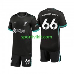 Completo da calcio Bambini Liverpool Alexander-Arnold 66 Maglia Seconda 2024-2025 Manica Corta