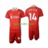 Completo da calcio Bambini Liverpool Chiesa 14 Maglia Prima 2024-2025 Manica Corta